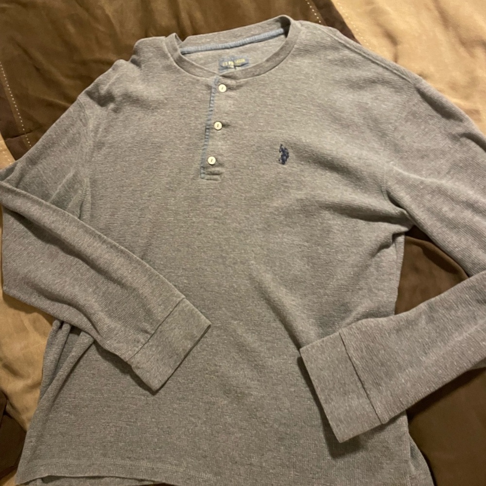 Men’s long sleeve Polo shirt
